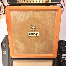 orange 18 b guitar cabinet c 1970s