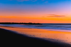 Turns into perry st., which turns into sunset blvd. Hd Wallpaper United States Asbury Park Sunset Beach New Jersey Ocean Wallpaper Flare