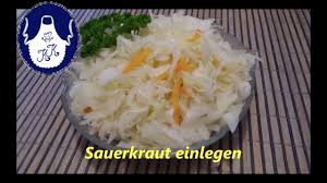 Krautsalat Sauerkraut Einlegen Nach Kalinkas Art