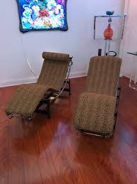 Keeping our favorite lounges clean and wear free can be a struggle but well worth it for some. Pair Of Le Corbusier Lc4 Style Leopard Print And Chrome Lounge Chair For Sale At 1stdibs