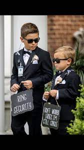 Ring Bearers Security Guards Ring Bearer Security Ring Security Wedding Bridesmaid Groomsmen Gifts