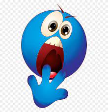 Smiley Terrified Blue Emoticon Clipart Terrified Clipart Stunning Free Transparent Png Clipart Images Free Download