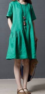 Women Dress Loose Fit Dress Pocket Skater Skirt Short Sleeve Summer Casual Chic Unbranded Dress Cas Vestidos Legais Vestidos Casuais Vestidos Casuais Curtos