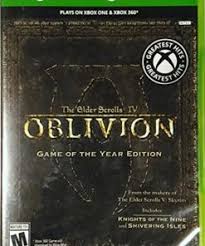 Insert the the elder scrolls iv: The Elder Scrolls Iv Oblivion Xbox One Xbox 360 Game Of The Year Goty Edition Nile Valley Tv
