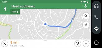 It also supports gps navigation in real time. Android Auto For Phones Gets A Better Landscape Ui For Google Maps