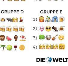 Ihr glitzerndes funkeln erfreut sowohl die fans als auch die spieler. Fussball Em 2016 Die Gruppen In Emojis Erkennen Sie Alle Lander Welt