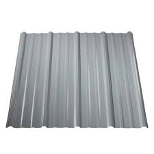 Metal Sales 16 Ft Classic Rib Steel Roof Panel In Galvalume