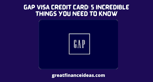The gap visa® card offers cardholders five points for every dollar they spend at gap inc. Gap Visa Credit Card 5 Incredible Things You Need To Know Finance Ideas For Saving Banking Investing And Business