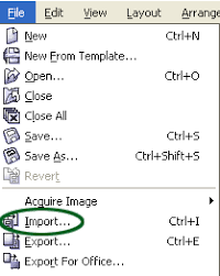 Corel Draw Basics Import Tricks Island Corel Draw Tutorial Coral Draw Drawing Software