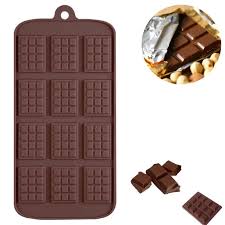 Take the molds out of the fridge and pipe in a dot of ganache in the middle of the mold, tapping the mold lightly to eliminate any air bubbles. Chocolate Molds Silicone Candy Molds Break Apart Silicone Chocolate Molds Protein And Engery Bar Silicone Molds 1 Pcs Walmart Com Walmart Com