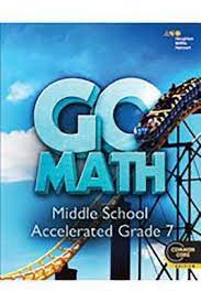 Practice that feels like play! Go Math Middle School Accelerated Grade 7 Bookshare