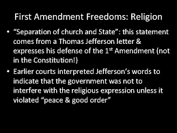 The first amendment was an insightful compromise between church and state, federal and local authorities. Civil Rights And Civil Liberties Sscg 7 Demonstrate