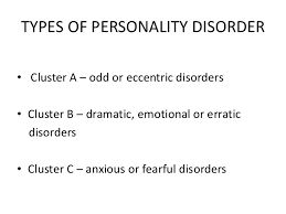 Image result for cluster b personality disorders
