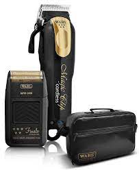 Wahl used its new dynaflex cutting system to mass produce three new electric shaver models. Wahl 5 Star Black Gold Magic Clip Cordless Clipper Finale Shaver Lithium Ion Carry Bag Free Delivery