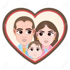 Draw two stick arms on the man, and a couple of fingers. Cartoon Character Vector Drawing Portrait Happy Family Couples Royalty Free Cliparts Vectors And Stock Illustration Image 100130563