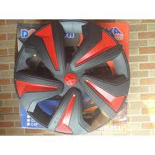 Maybe you would like to learn more about one of these? Caver Dop Velg Mobil Ring 13 In Model Sport Merah Hitam 1612 Shopee Indonesia