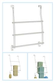 Enjoy free shipping on most stuff, even big stuff. Idesign 3 Bar Over The Door Towel Rack Bed Bath Beyond Towel Rack Bathroom Organisation Towel Rack Pool