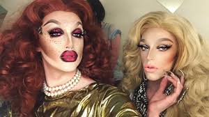 Laganja painted by Bradford queen Ellis Atlantis : r/rupaulsdragrace