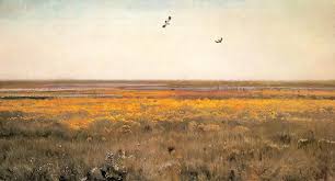 Wybór artystycznej drogi zaakceptował ojciec, co było nietypowe jak na tamte czasy. Jozef Chelmonski Wiosna Kaczence 1908 Art Landscape Paintings Painting