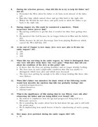 Crown the crown in elie's mouth made him more powerful than the rest of the men. Multiple Choice Questions For Night By Elie Wiesel