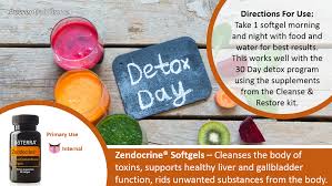Best Detox Solution With Doterra Zendocrine Softgels
