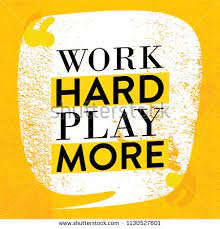 Motivational Quote Poster Work Hard Play More Inspiration Quotes Design With Grunge Background Motivational Quote Posters Quote Posters Motivational Quotes