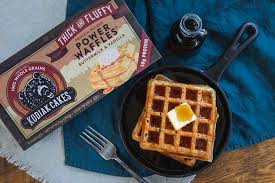 Place the cream, sugar, and vanilla in a large bowl and beat until stiff peaks form. Kodiak Cakes Launches Thick Fluffy Power Waffles In Three Flavors 2020 05 20 Refrigerated Frozen Foods