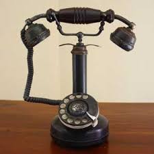 Telephone Retro Ancien Modele Reproduction Telephone Ancien Boutique Decoration Retro Telephone Retro Maison Retro Boutique Deco