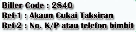 Sistem semakan cukai taksiran dbkl. Pembayaran Melalui Perbankan Internet Portal Rasmi Majlis Bandaraya Seremban Mbs