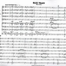 Blue Train 4 Horn Combo Easy Jazz Combo Small Ensembles