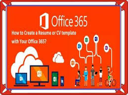 All the open office resume templates are readily editable. How To Create A Resume Or Cv Template With Your Office 365 By Diana Weston Issuu