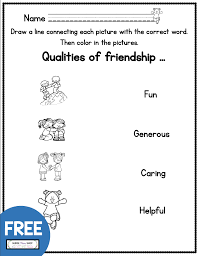 Free Friendship Printables In 2020 Social Emotional Learning Teaching Social Skills Social Emotional