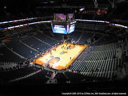 Spectrum Center View From Upper Level 231 Vivid Seats