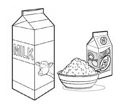 Welcome to our popular coloring pages site. Milk And Cereal Coloring Sheet Coloring Pages Coloring Sheets Coloring Pages For Kids