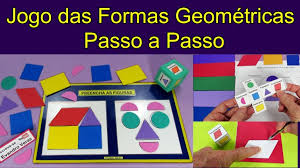 Mostrar que as cores e formas geométricas educação infantil estão presentes no ambiente onde vive e que fazem parte de seu cotidiano, identificar e nomear cores e formas geométricas (triângulo, quadrado, retângulo e círculo) percebendo as características de cada uma e desenvolver a percepção visual através. A Arte De Aprender Brincando Jogo Das Formas Geometricas Passo A Passo