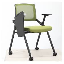 Study chair with writing pad boast of unbelievable quality attributes that ensure that students and teachers experience the ideal conditions for learning and teaching. China Office Furniture Folded Student Training Study Chair With Writing Pad China Training Chair With Net Back Folding Office Chair