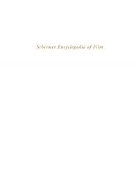 The natural wood is definitely beautiful; Schirmer Encyclopedia Of Film