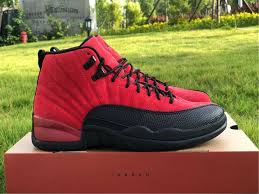 2020 Air Jordan 12 Reverse Flu Game Varsity Red Black