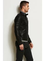 New Armani Exchange A X Mens Slim Muscle Fit Faux Leather Moto Jacket Faux Leather Moto Jacket Slim Man Jackets