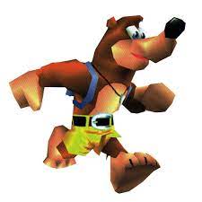 From Raretld S Banjo Kazooie Manual The Bear Himself Showing Some Moves The Video Game Art Archive Support Us On Patreon Banjo Kazooie Banjo Game Art