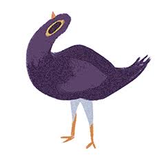This very distressed purple bird is derailing conversations across Facebook  - The Verge