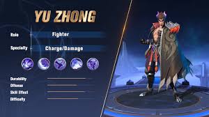 Hero Terbaru Yu Zhong Mobile Legends Tips Dan Review Apocalypse Game Youtube