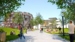 Instead of building the margins of the city more. Innovation Campus Kennispark Twente