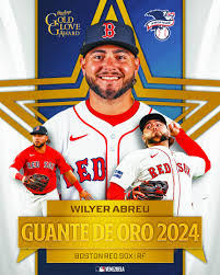 MLB Hoy Wilyer Abreu de los Red Sox gana el Guante de Oro como mejor  jardinero derecho defensivo en la Liga Americana para el 2024. 1. Es el  primer novato venezolano en