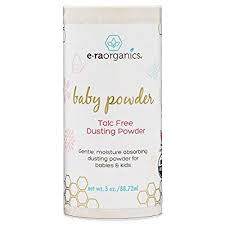 Talc Free Baby Powder Usda Certified Organic Dusting Powder By Honeybuns Non Gmo Cruelty Free Natural An Free Baby Stuff Era Organics