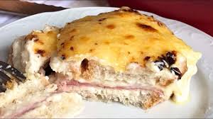Increible Pastel Croque Monsieur Con Pan Duro Receta Muy Facil Y Economica Cocinatelo Croque Monsieur Recetas Faciles Y Videos De Cocina