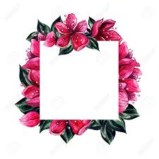 260 52 christmas christmas time. Flower Frame Wedding Invitation Card Background Design Template Stock Photo Picture And Royalty Free Image Image 138495473