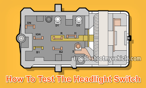 A wiring diagram is frequently made use of to fix problems and to earn certain that the connections have actually been made and also that every little thing exists. Part 1 How To Test The Ford Headlight Switch