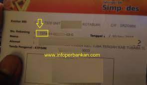 Letak no rekening bank sumut. Tanya Kode Wilayah Nomor Rekening Bri