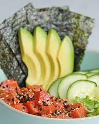 Salmon Poke Bowl Recipe By Tasty Recipe Poke Bowl Recipe Salmon Poke Bowl Recipe Recipes